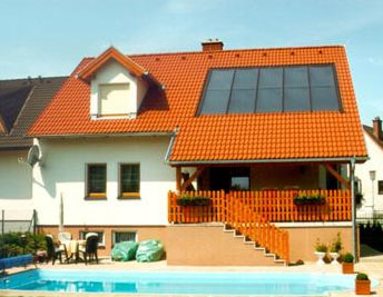 農村和中小城鎮太陽能熱水工程應用